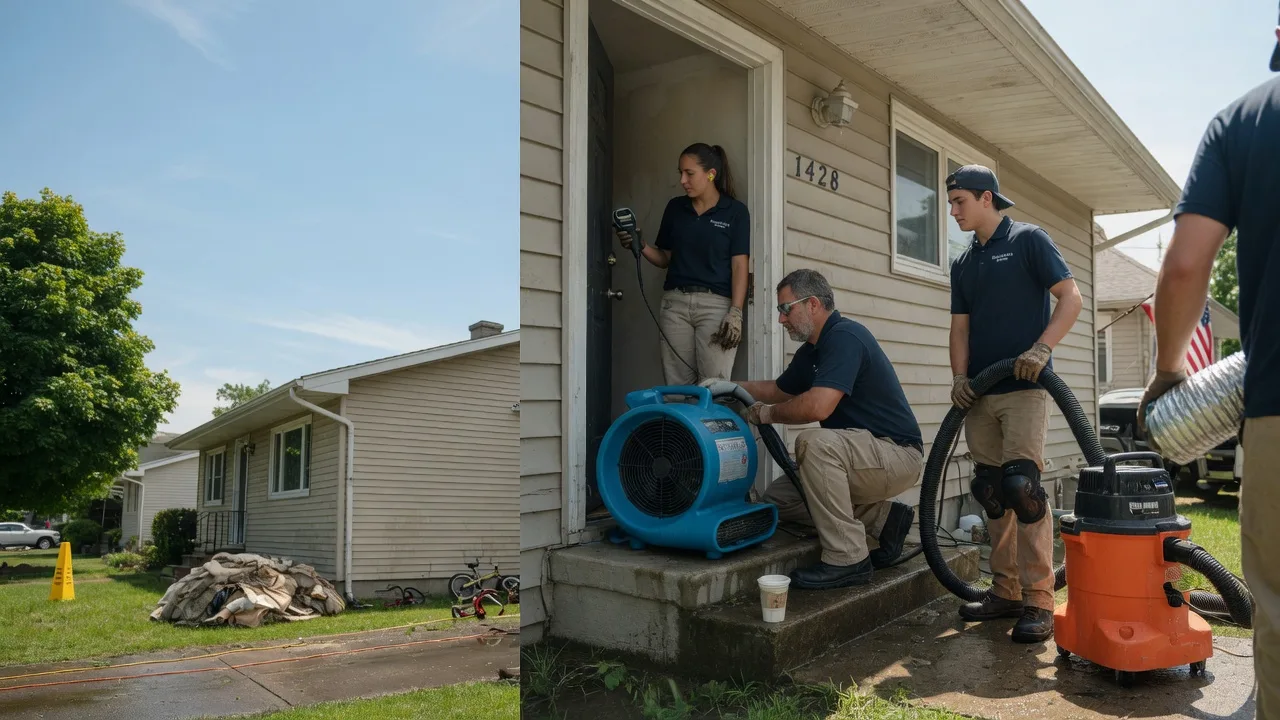 Water Damage Restoration in Du Bois, IL near me